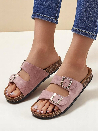 Royalfashion Sieviešu sandales ar sprādzēm Foumy