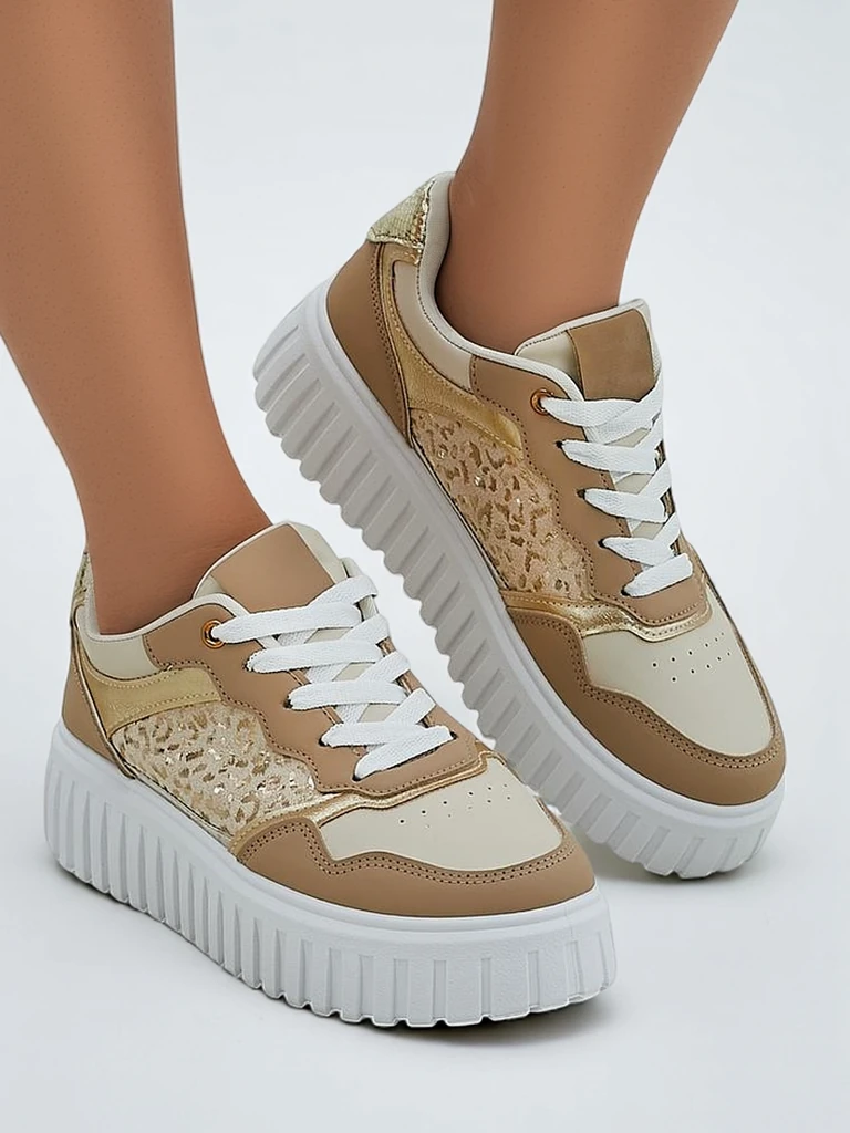 Royalfashion Sieviešu sneakers uz platformas Panterr