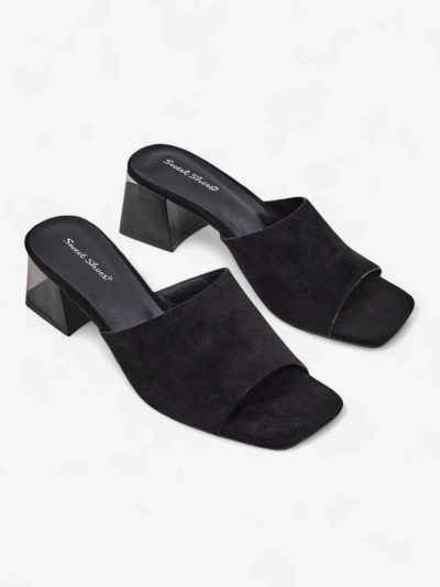 Royalfashion women’s slippers with a decorative heel Vollatie