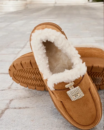 Royalfashion Women's insulated moccasins Viserr