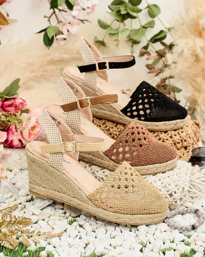 Royalfashion Women's Sintoles espadrilles on a heel