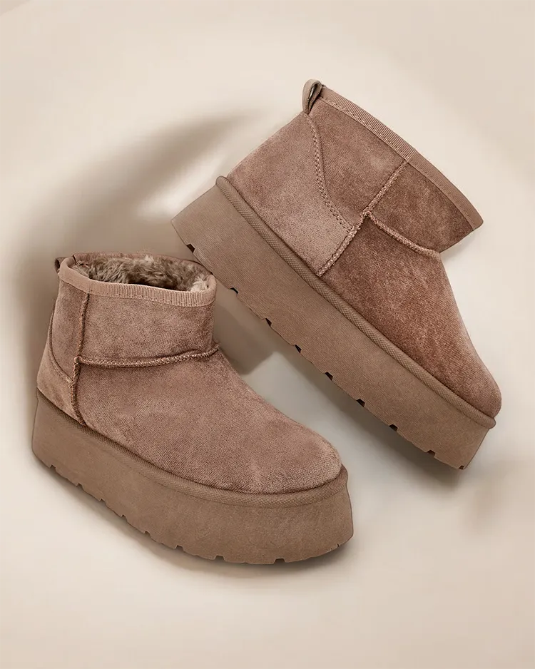 Royalfashion Короткие женские снежные сапоги Hawanni