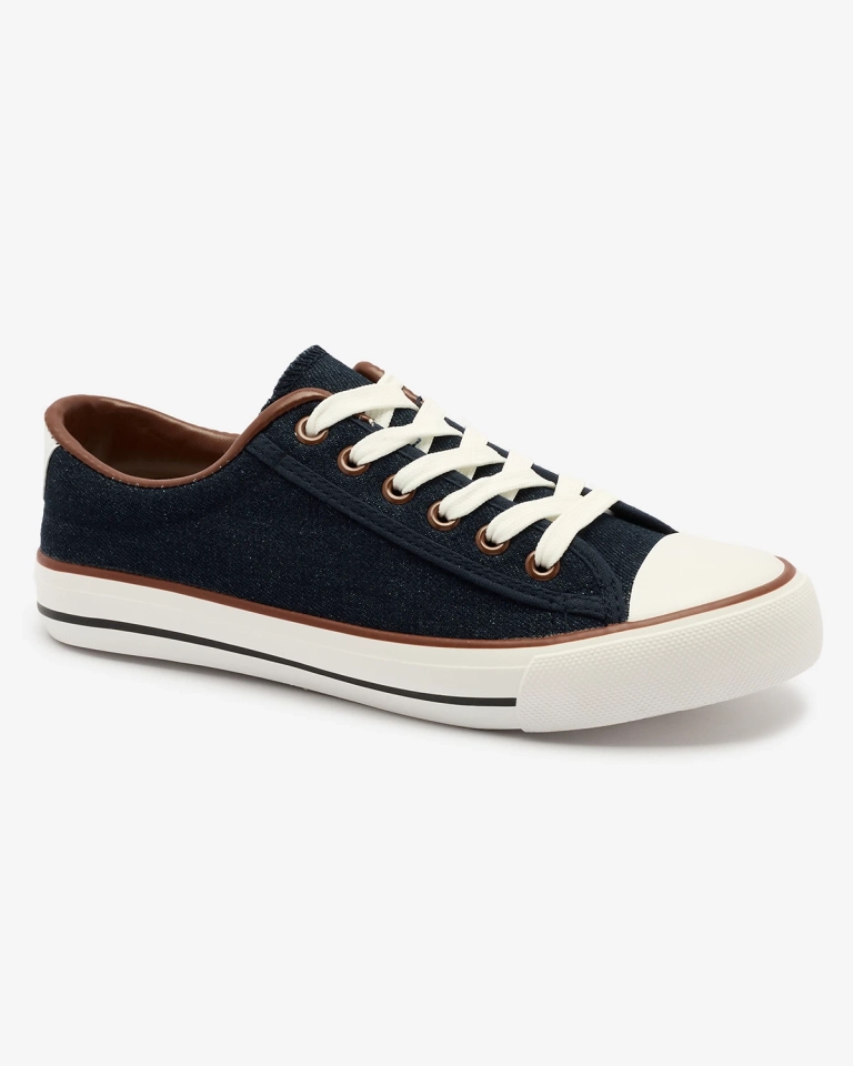 Royalfashion Navy Blue Women's Gumpy Sneakers
