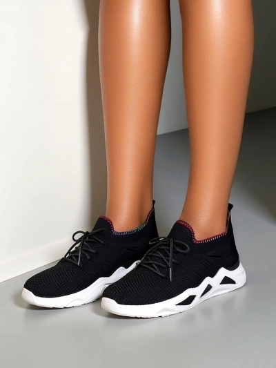 Спортивные тканевые туфли-слип вставки Royalfashion Terrifa