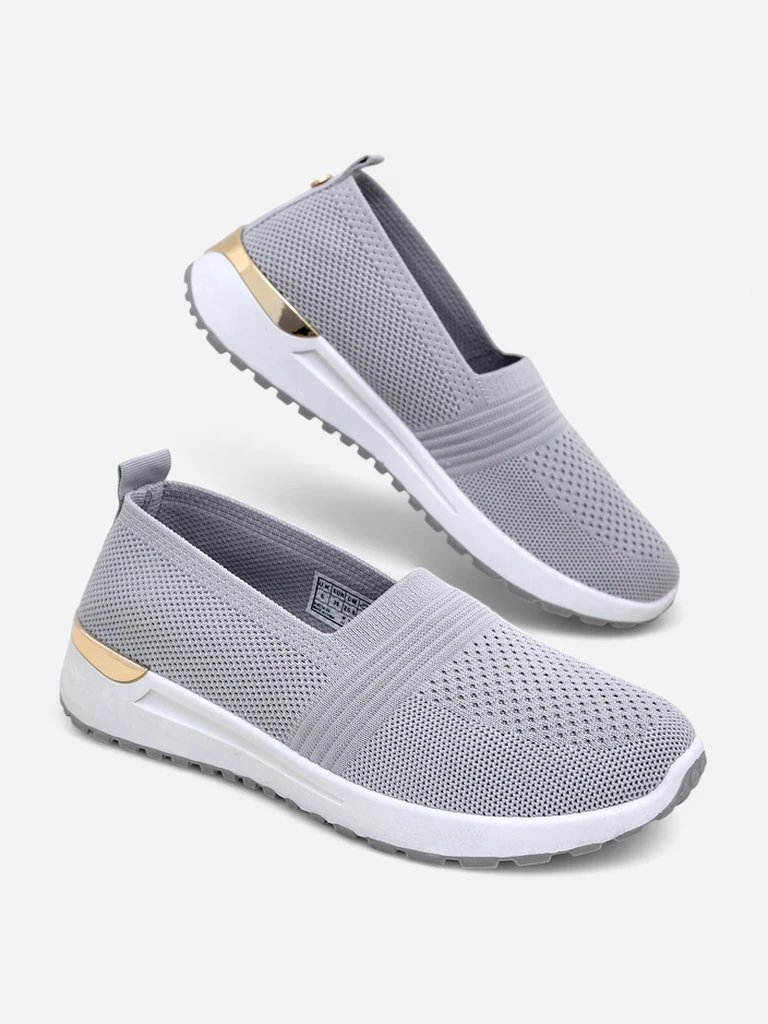 Royalfashion Auduma sieviešu slip-on apavi Perfeti