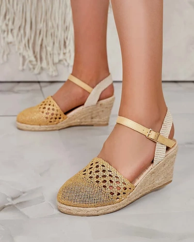 Royalfashion Women's Sintoles espadrilles on a heel