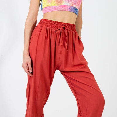 Coral women's harem pants - Clothing