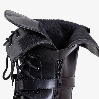 Black women's baggers with pockets Morator - Footwear