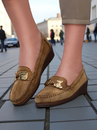 Royalfashion Женские мокасины на низком каблуке Mollan