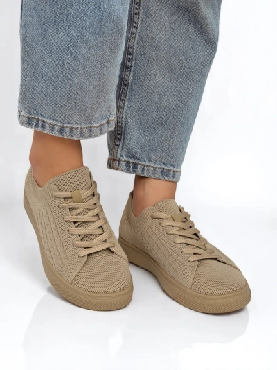 Royalfashion Livia Classico Jasny Brazowy Trivium Женские Кроссовки Ткань