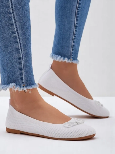 Royalfashion Women's Fabric Ballerinas Magger