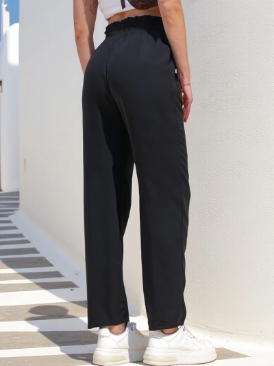 Royalfashion Simple women's fabric trousers