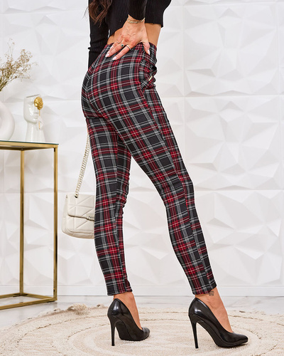 Royalfashion Warmed checkered women's teggings