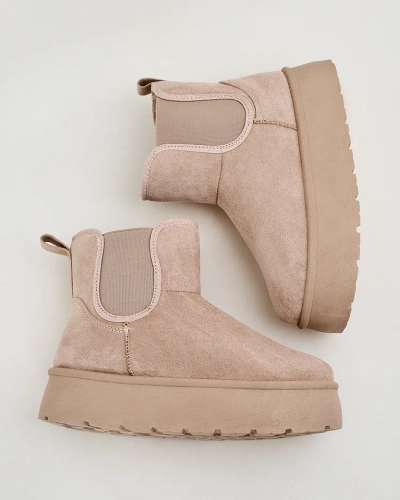 Royalfashion Women's Nomas short boots a'la snow boots