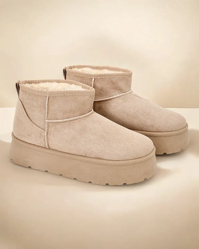 Royalfashion Short women's snow boots a'la Hawanni