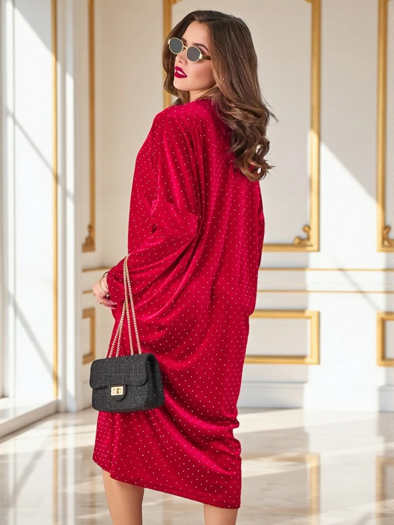 Royalfashion Sieviešu kleita ar savilkumu