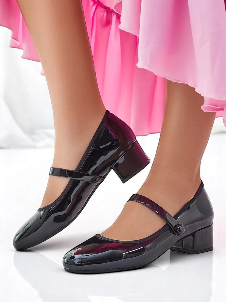 Royalfashion Women's Low-Heeled Pumps Omagga