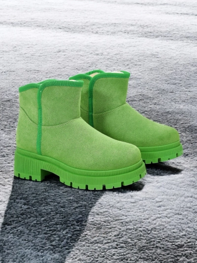 Royalfashion Short boots a'la snow boots for women Hozises