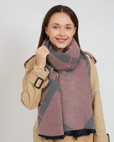 Royalfashion Women's lightweight scarf with print