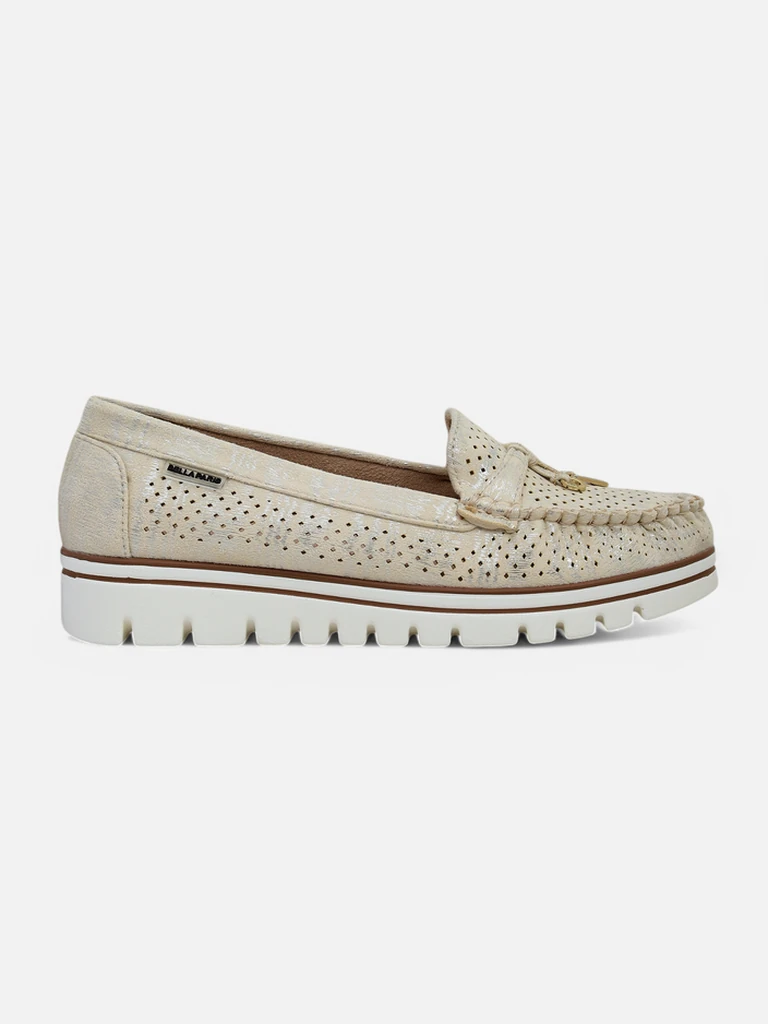 Royalfashion Women's perforated moccasins Elissas