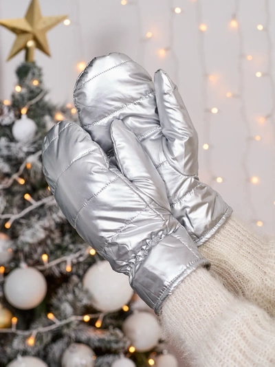 Royalfashion Women's Silver Gloves