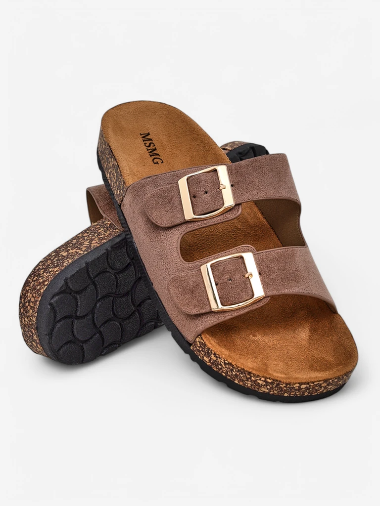 Роялфешн Женские сандалии с пряжками Фоумy