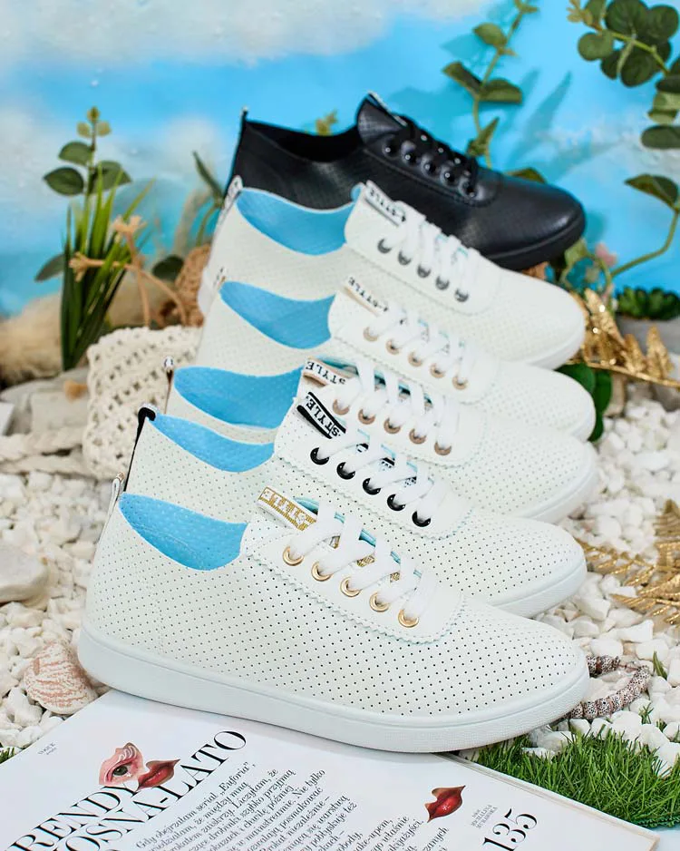 Royalfashion Women's Umurra Openwork Sneakers