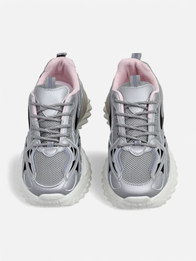 Royalfashion Women's sporty sneakers on a thicker sole Annete