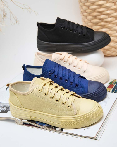 Royalfashion Women's Classic Lace-up Sneakers Seleas