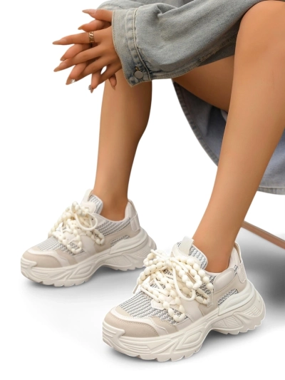 Спортивные кроссовки Royalfashion для женщин на толстой подошве Loness