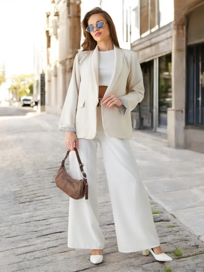 Royalfashion Sieviešu žakete bez aizdare Elegantes