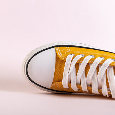 Yellow Gabrela women's sneakers - Footwear