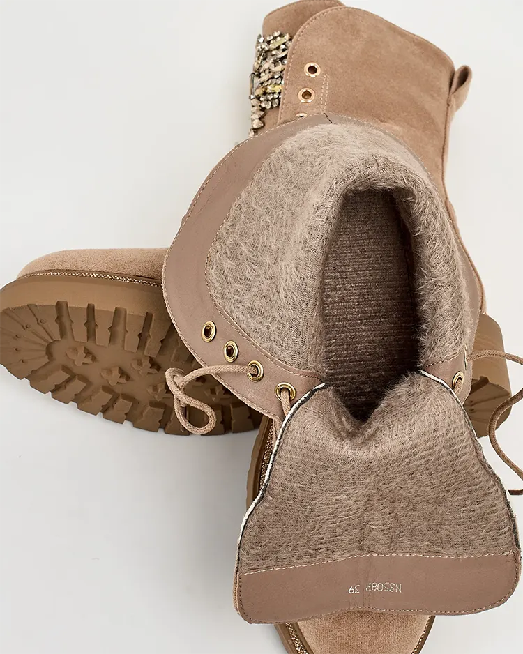 Royalfashion Women's Sinno tall bagger boots