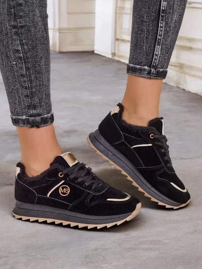 Royalfashion Утепленные женские кроссовки с мехом Борис