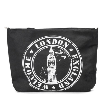 Black bag with building - Handbags