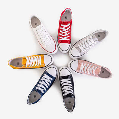 Yellow Gabrela women's sneakers - Footwear