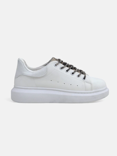 Lalla Bianca: Elegant Platforma Sneakers