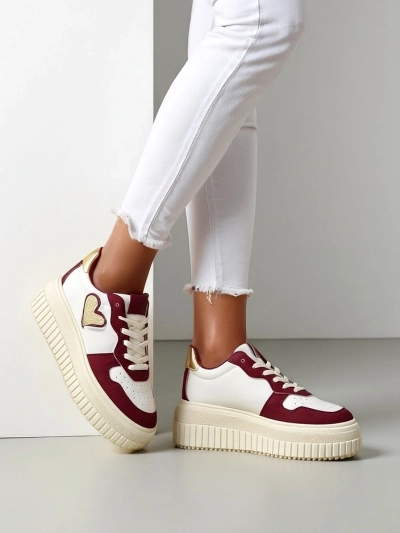 Royalfashion Women's platform sports sneakers Avivat