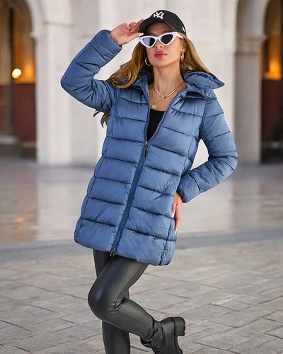 Royalfashion women's quilted winter jacket