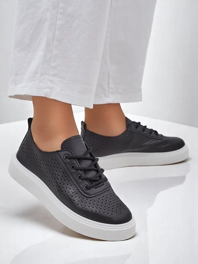 Royalfashion Women's lace-up sporty shoes Adette