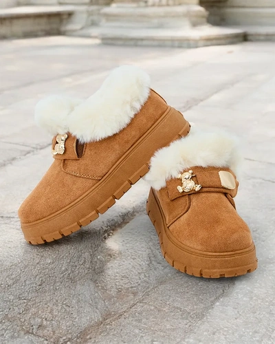 Royalfashion Женские короткие сапоги a'la snow boots Dobis