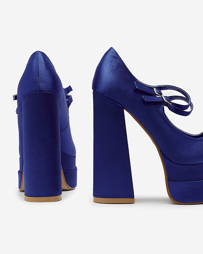 Cobalt women's high stiletto pumps Elika - Footwear