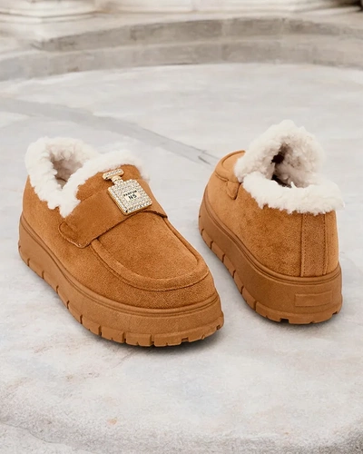 Royalfashion Women's insulated moccasins Viserr