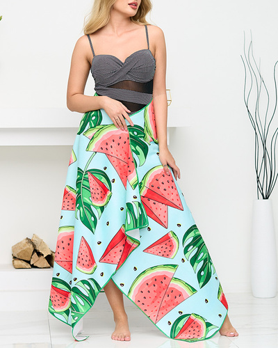 Mint large watermelon beach towel - Accessories