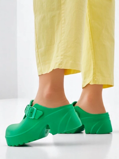 Royalfashion Women's rubber heeled sandals Voxones