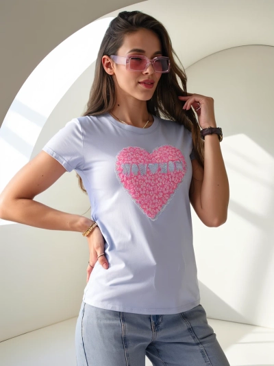 Royalfashion Sieviešu kokvilnas blūze