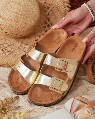 Royalfashion Women's Rill flat sole flip-flops