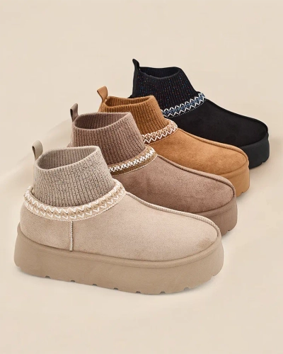 Royalfashion Short women's snow boots Nananna