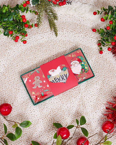 Royalfashion Ziemassvētku zeķes kastītē 3 gab.