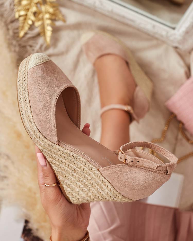 Royalfashion Bonita espadrilles uz papēžiem